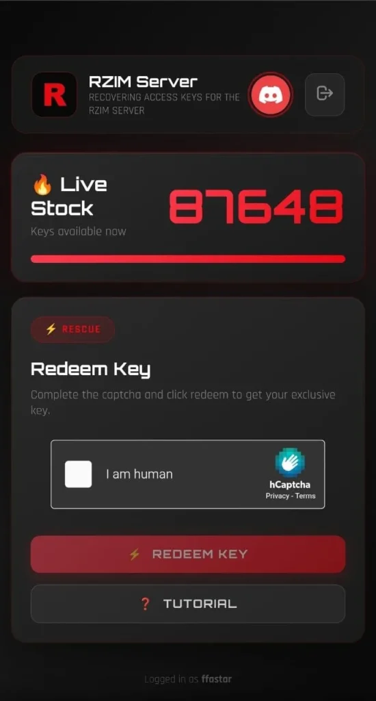 steps to claim old free fire 2018 access keys